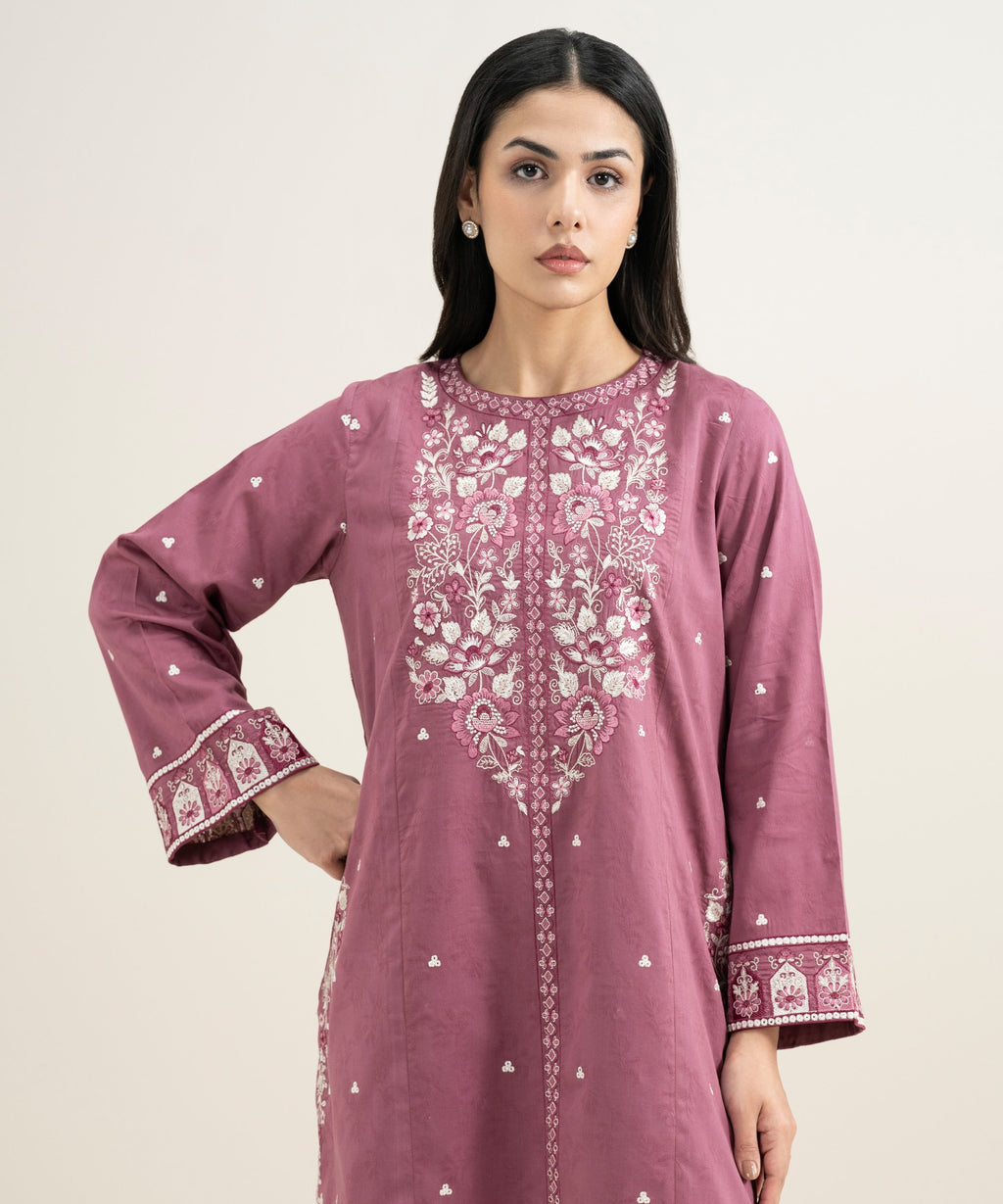 Embroidered Jacquard Shirt