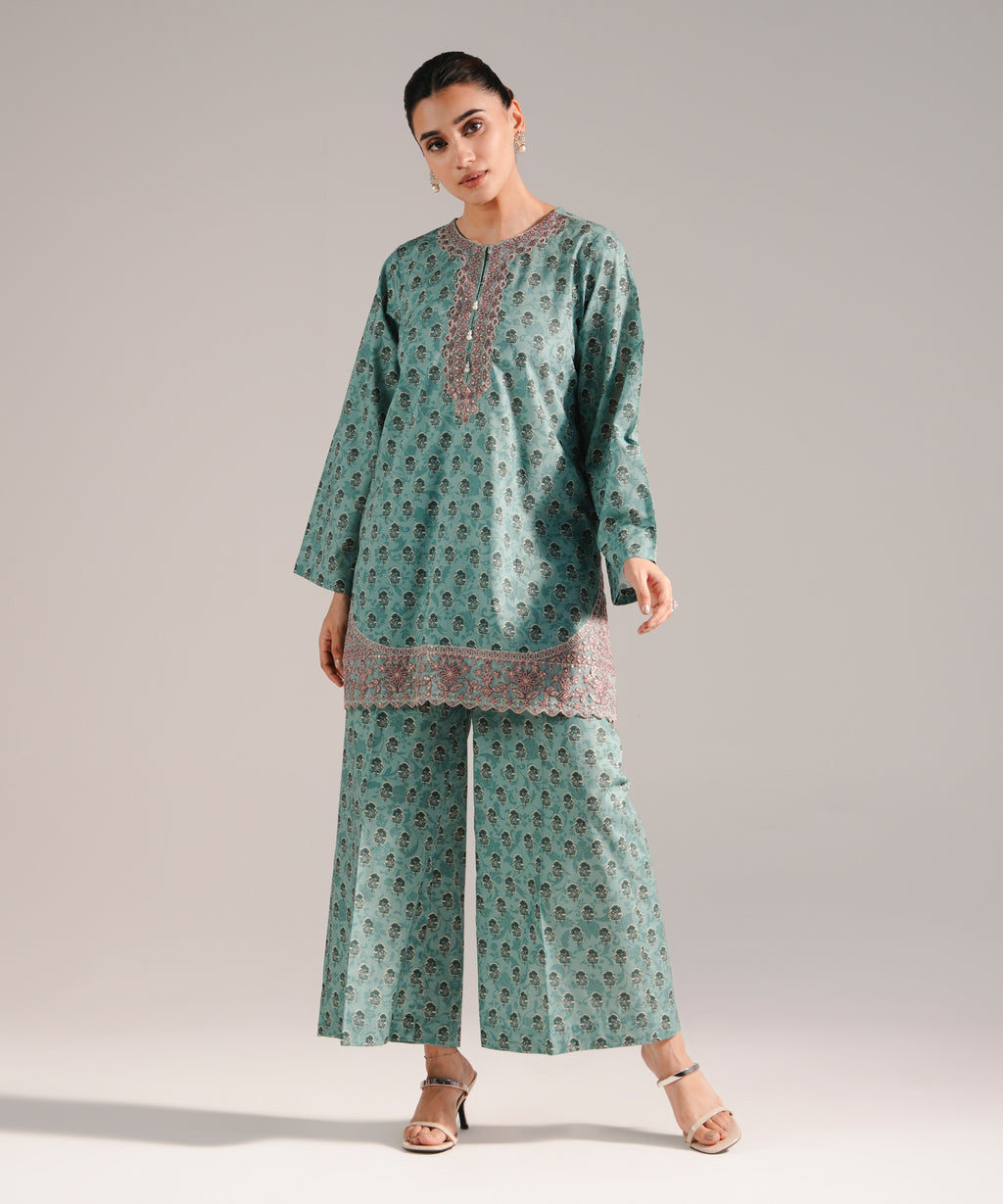Embroidered Lawn Shirt