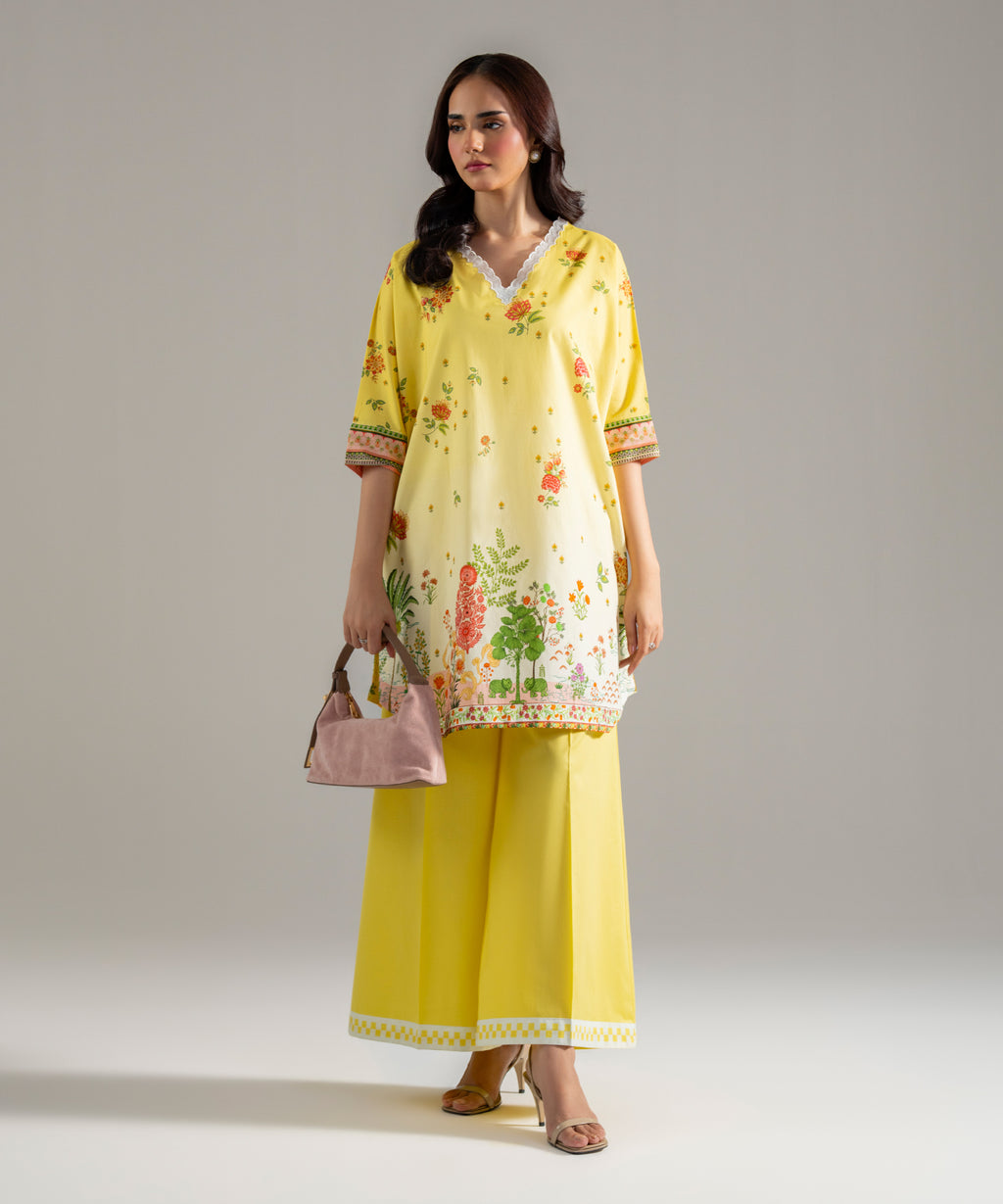 2 Piece - Printed Lawn Suit