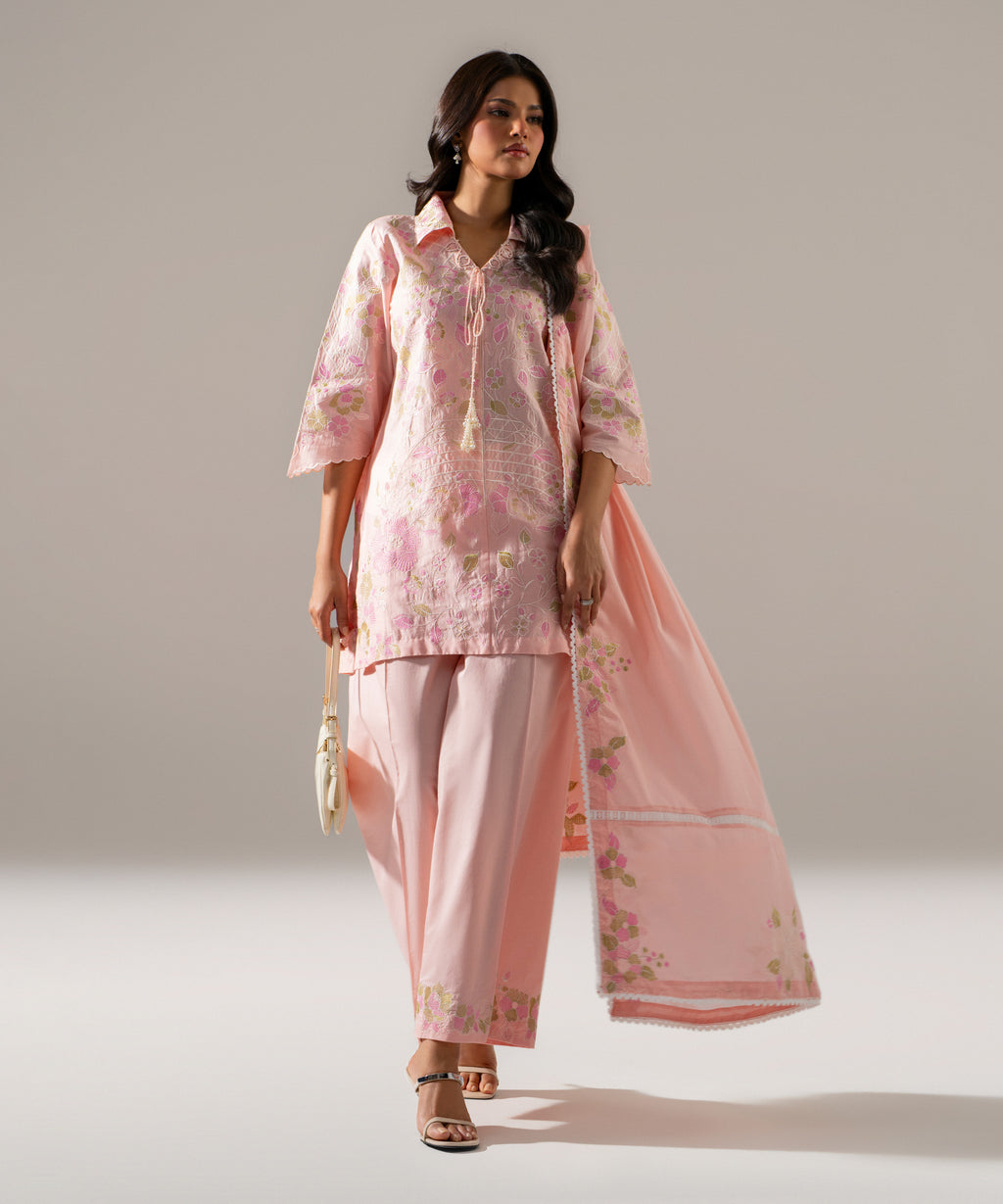 3 Piece - Embroidered Lawn Suit