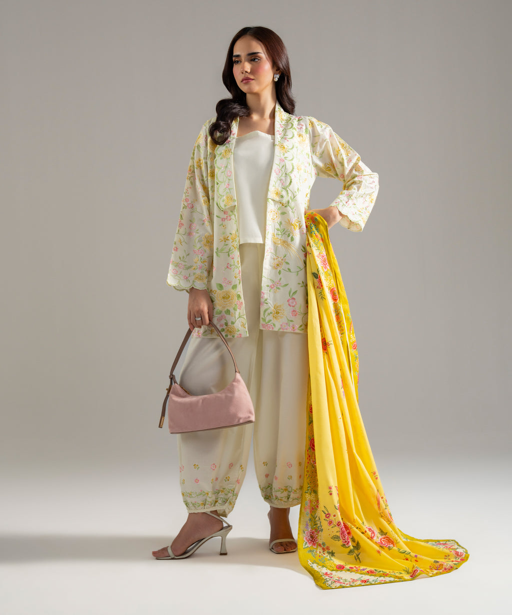 3 Piece - Embroidered Lawn Suit