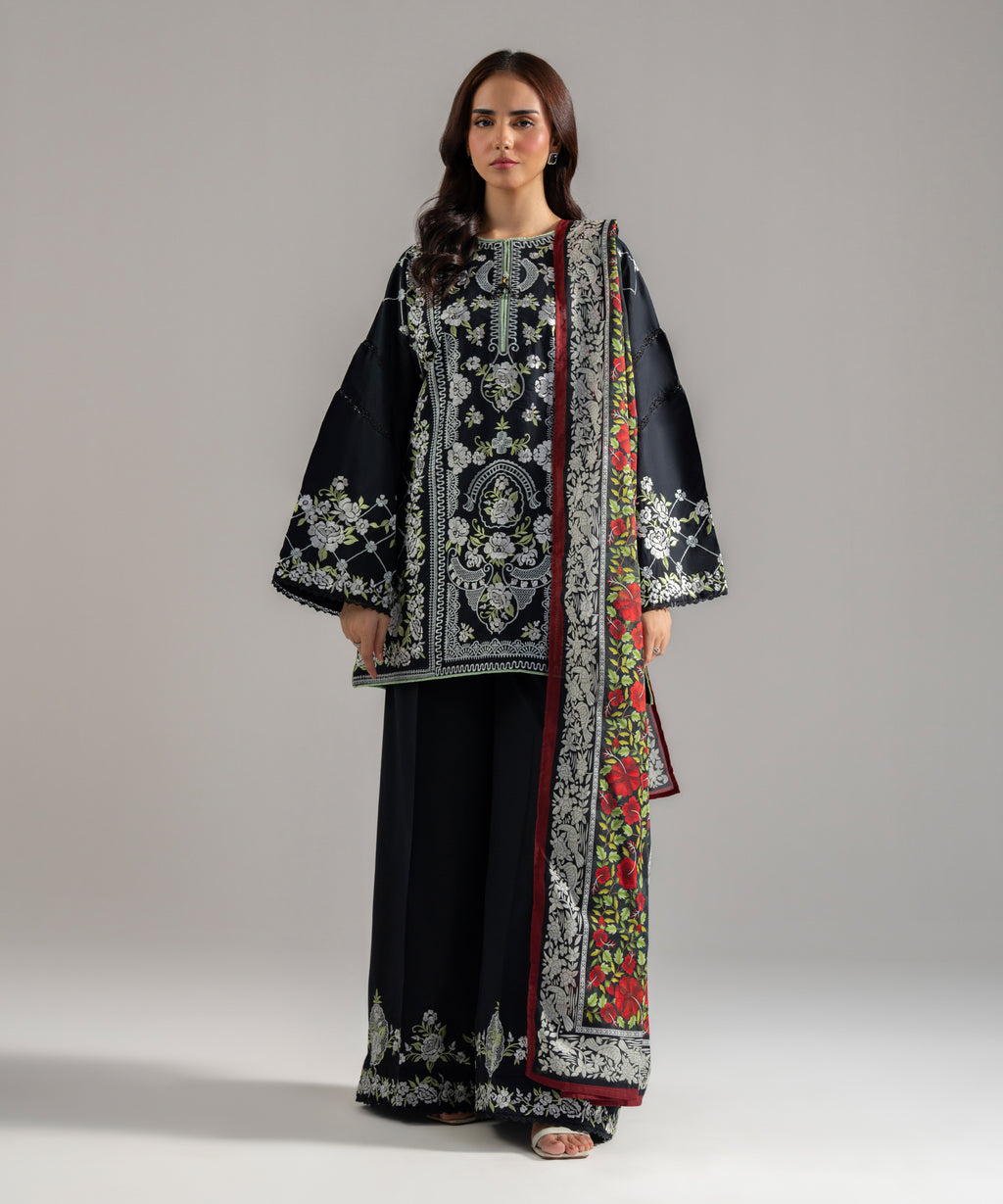 3 Piece - Embroidered Lawn Suit