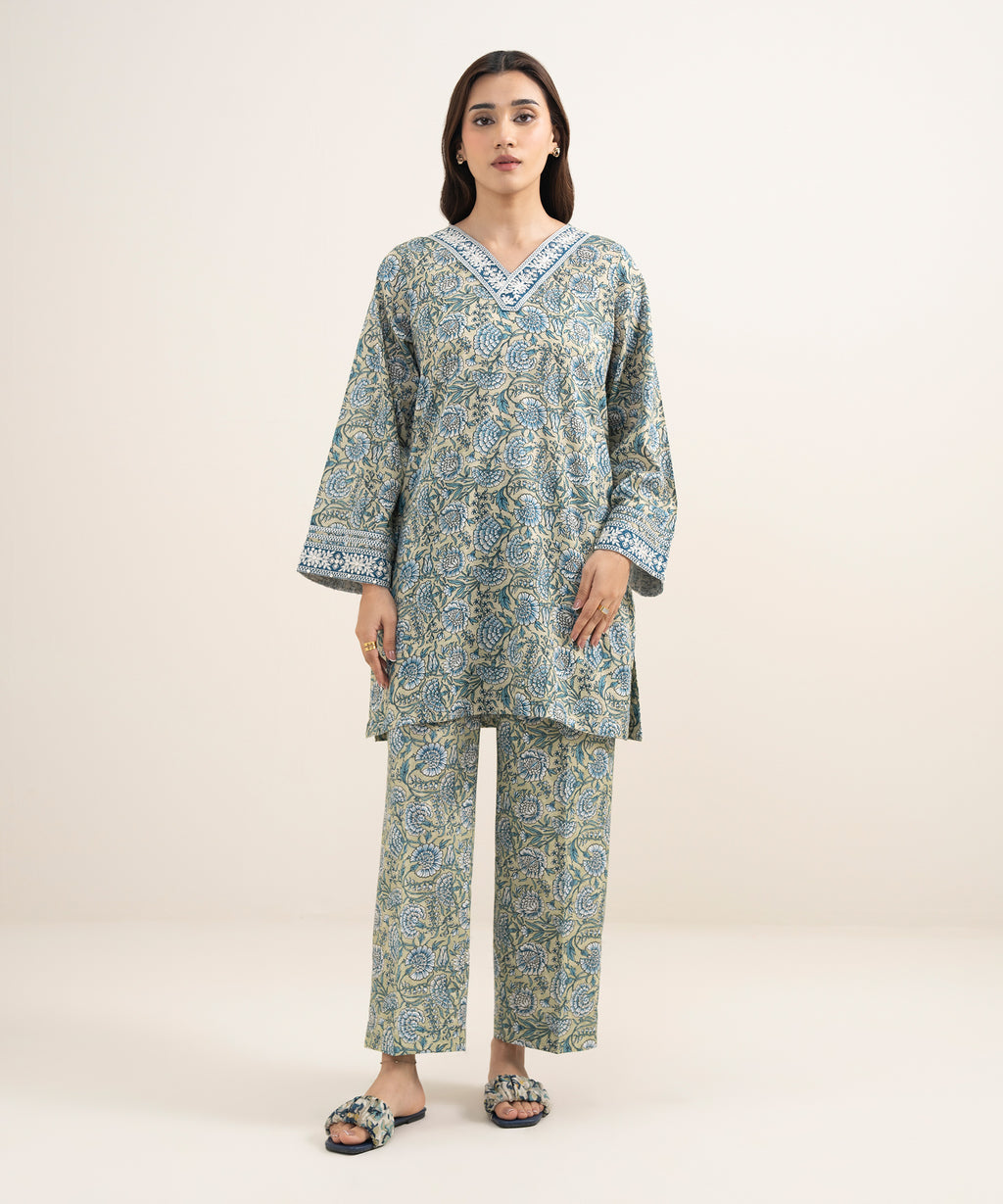 Embroidered Lawn Dupatta