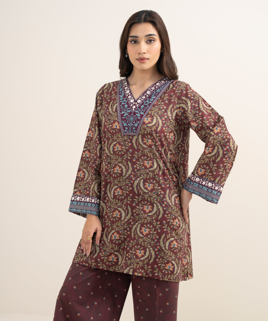Embroidered Lawn Shirt
