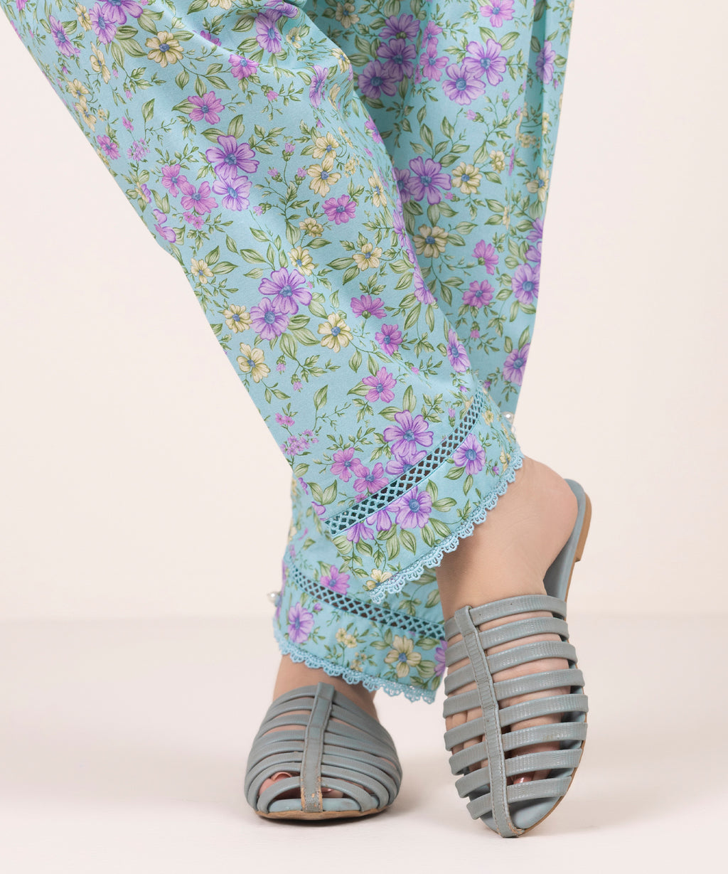 Printed Lawn Skinny Shalwar