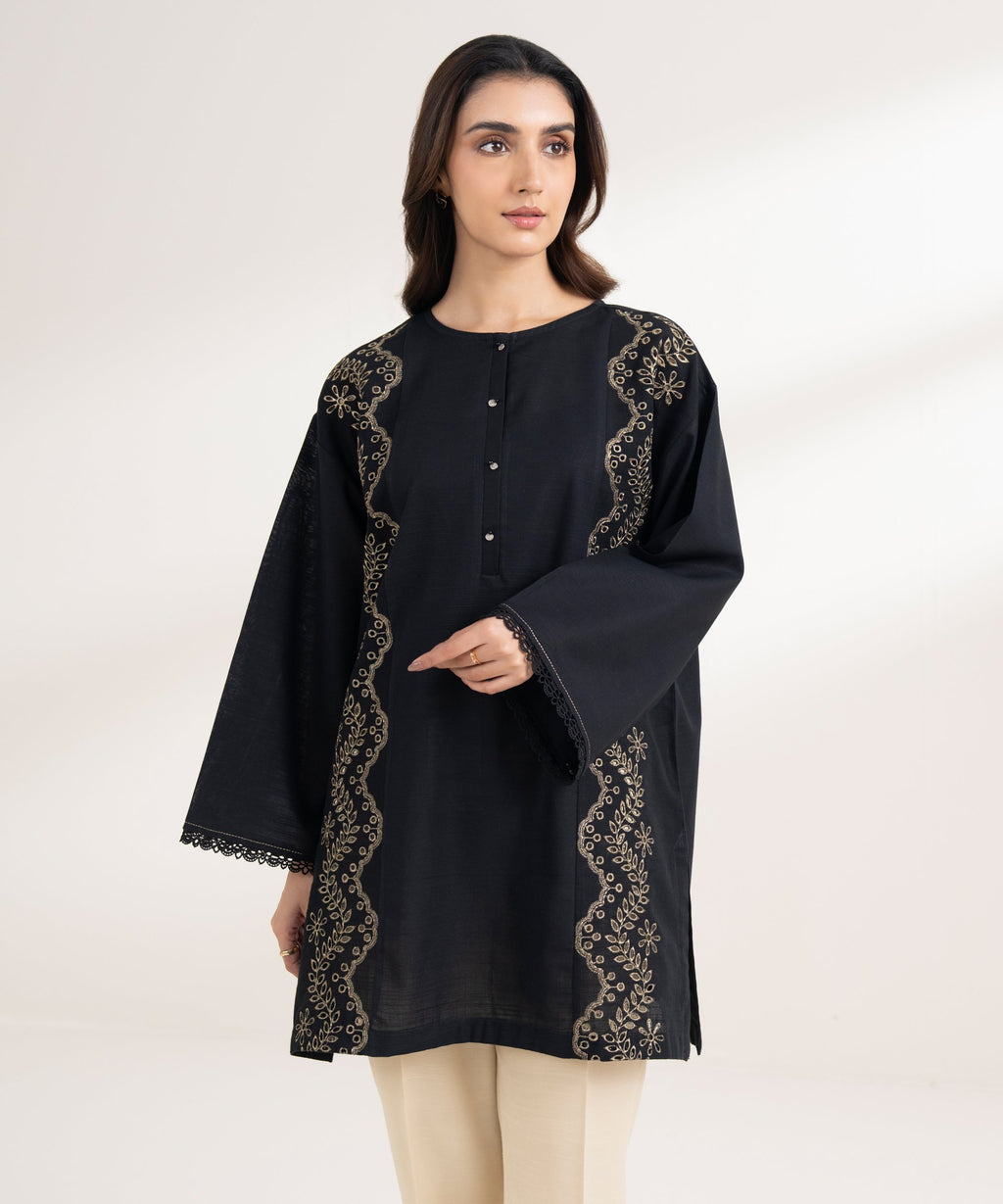 Embroidered Cotton Shirt