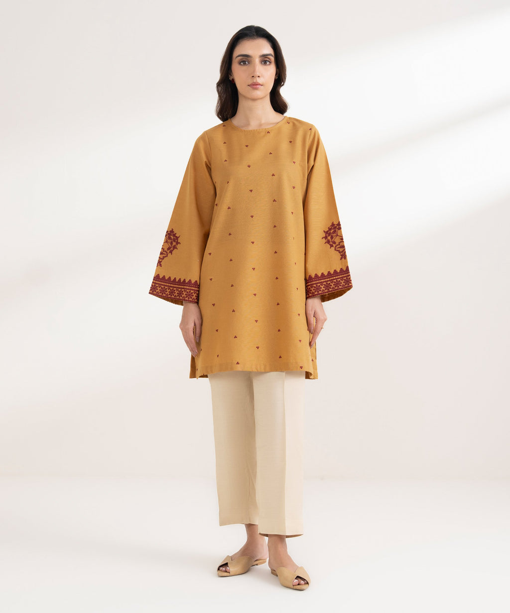Embroidered Cotton Shirt
