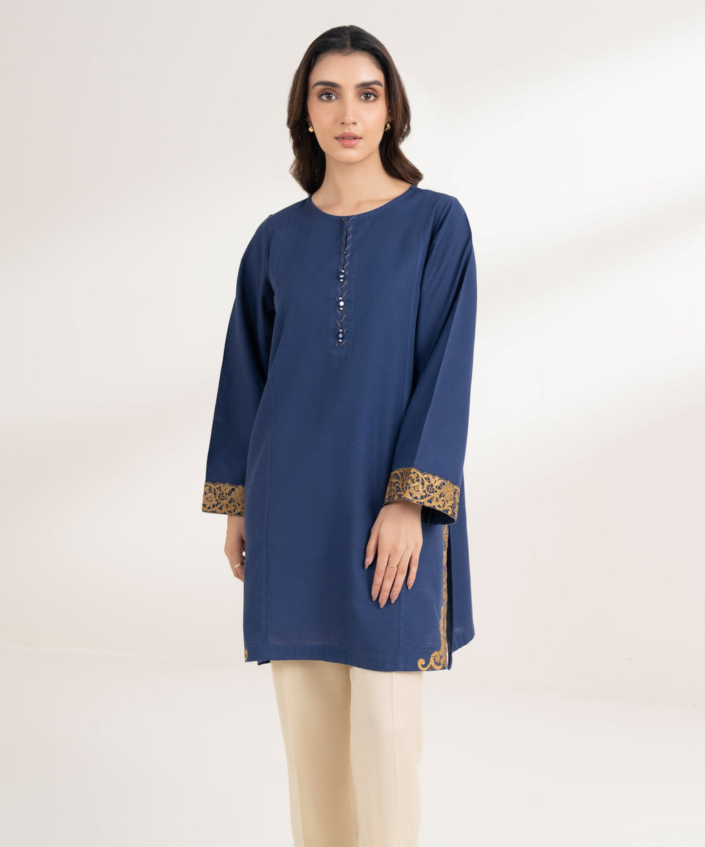 Embroidered Cotton Shirt