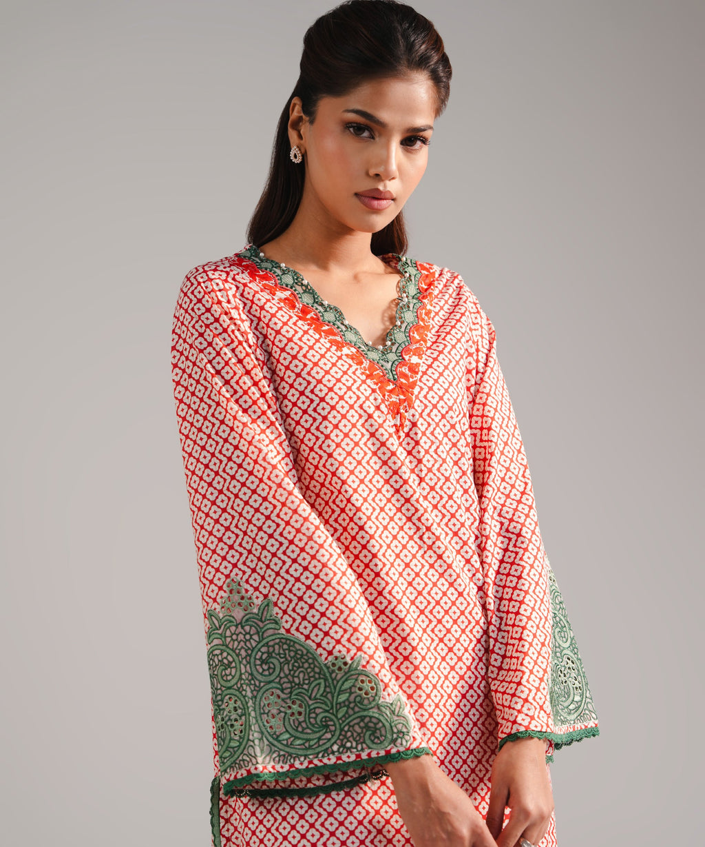 Embroidered Lawn Shirt
