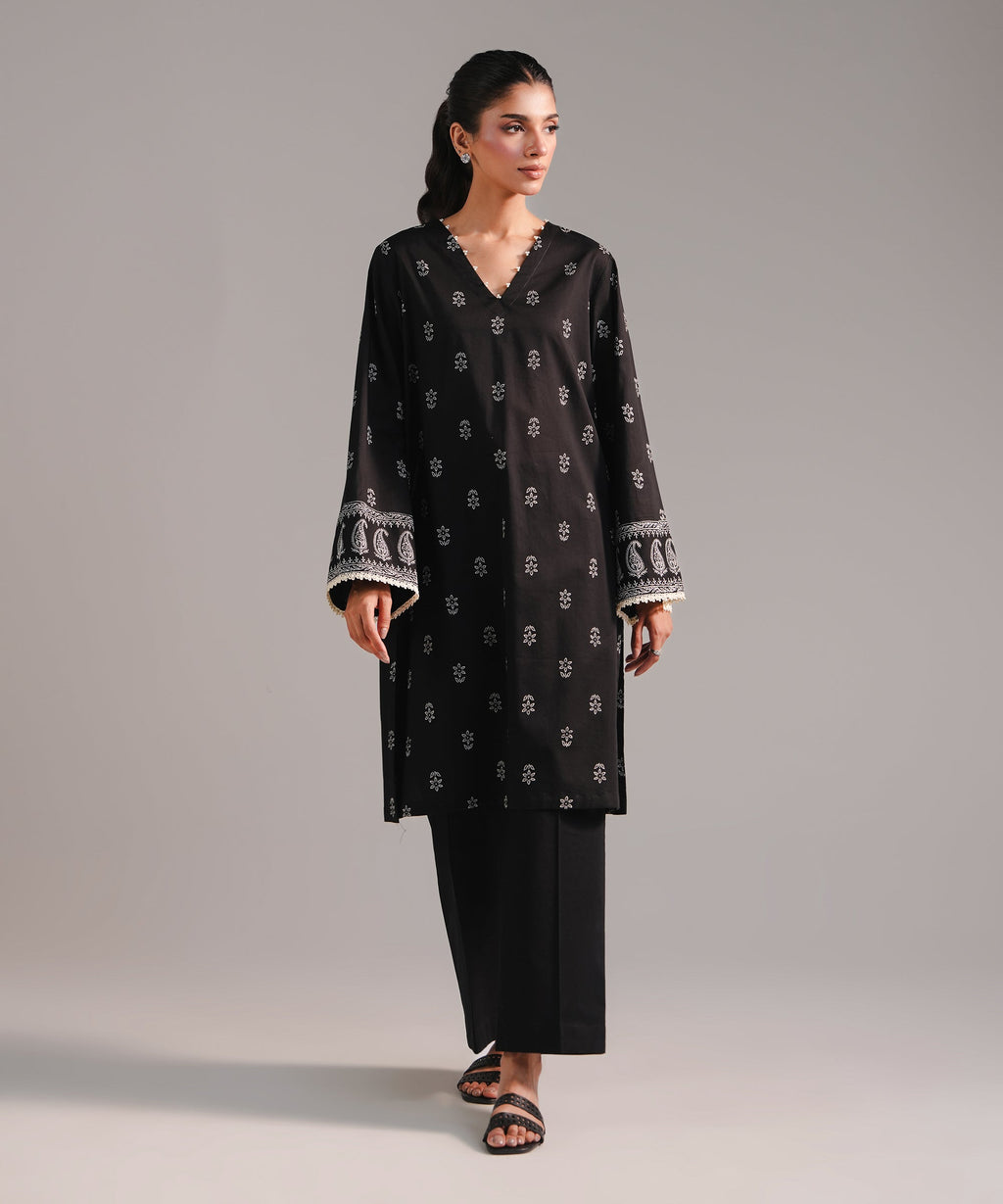 Printed Lawn Shirt