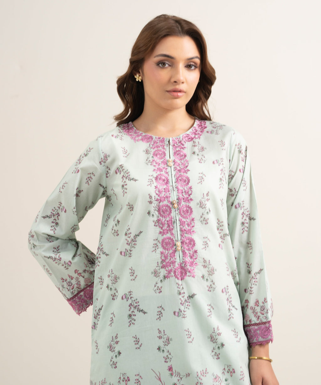 Embroidered Lawn Shirt