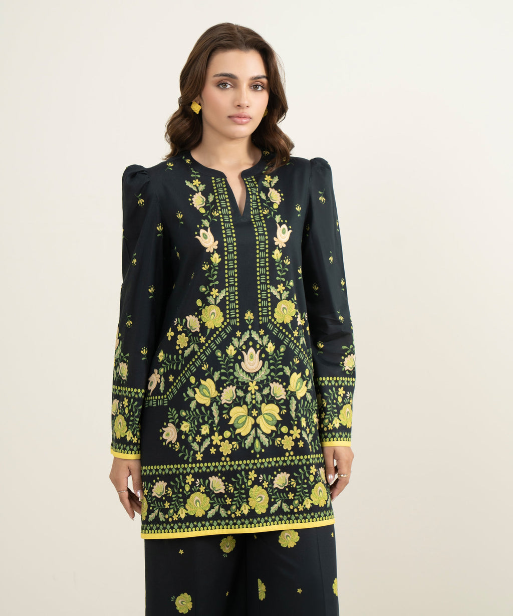 Printed Cotton Viscose Shirt