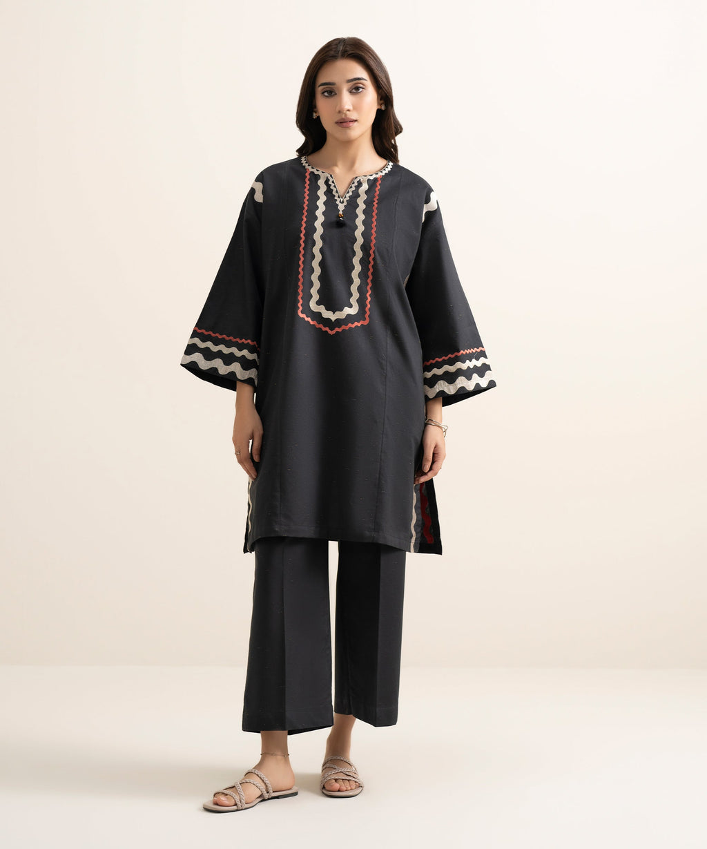 Embroidered Multi Neps Shirt