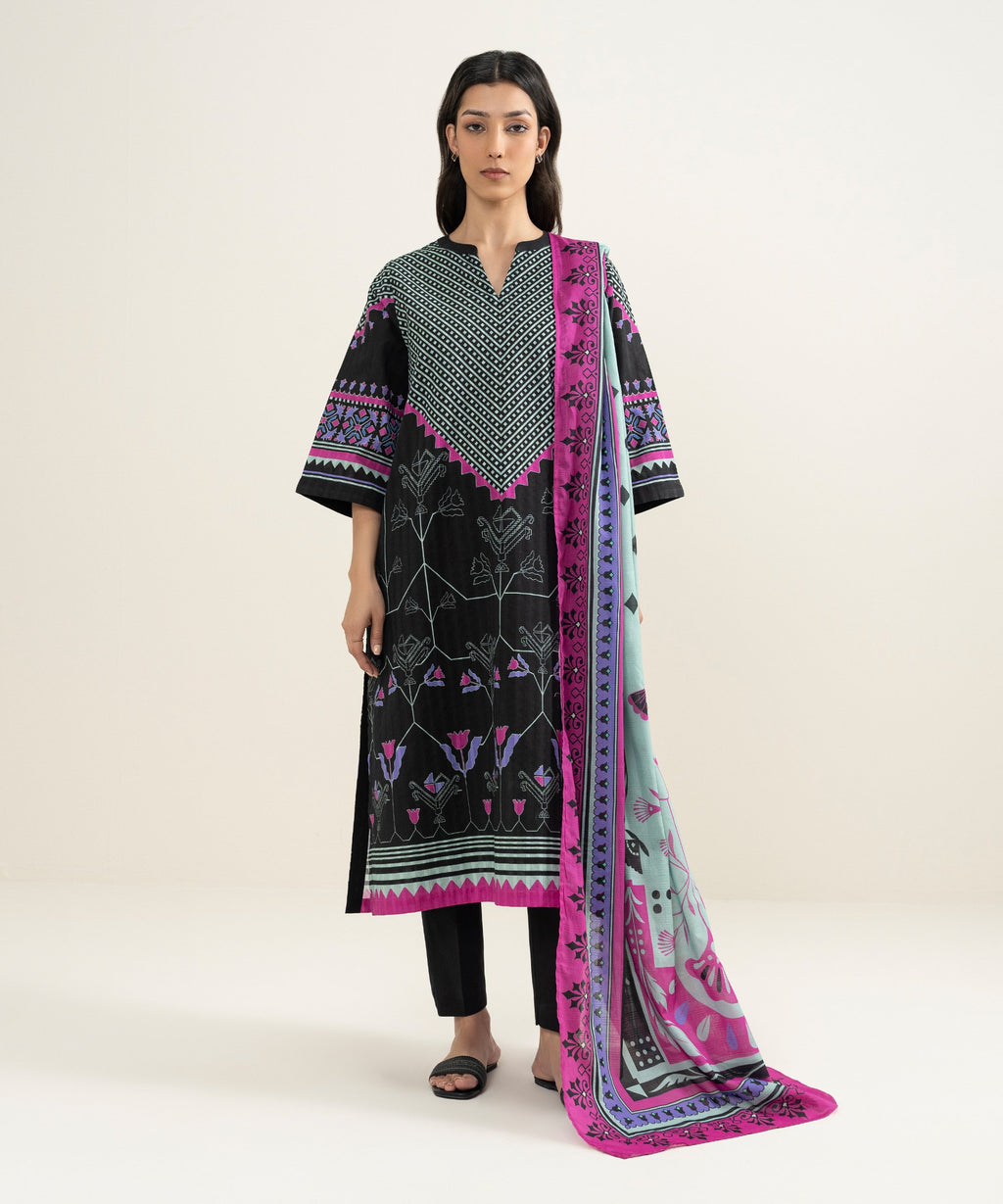 Printed Voile Dupatta
