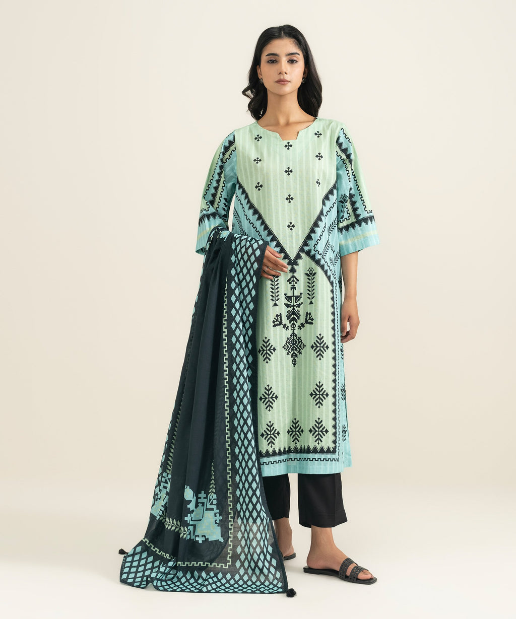 Printed Voile Dupatta