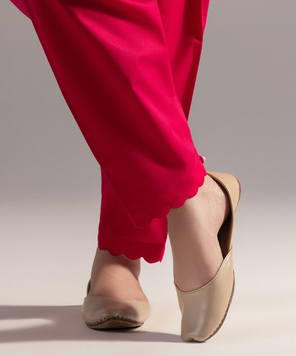 Solid Cambric Skinny Shalwar