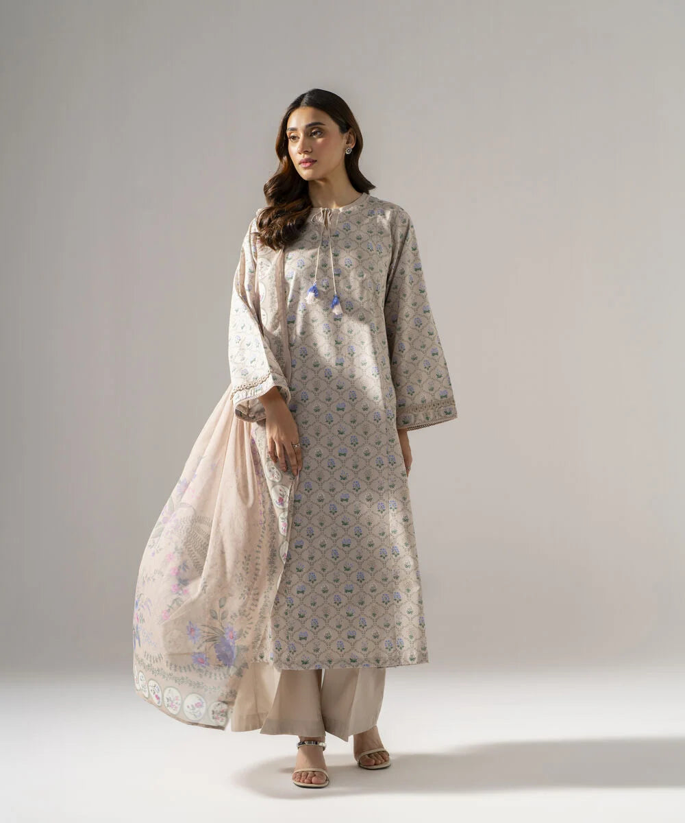 Printed Chiffon Dupatta