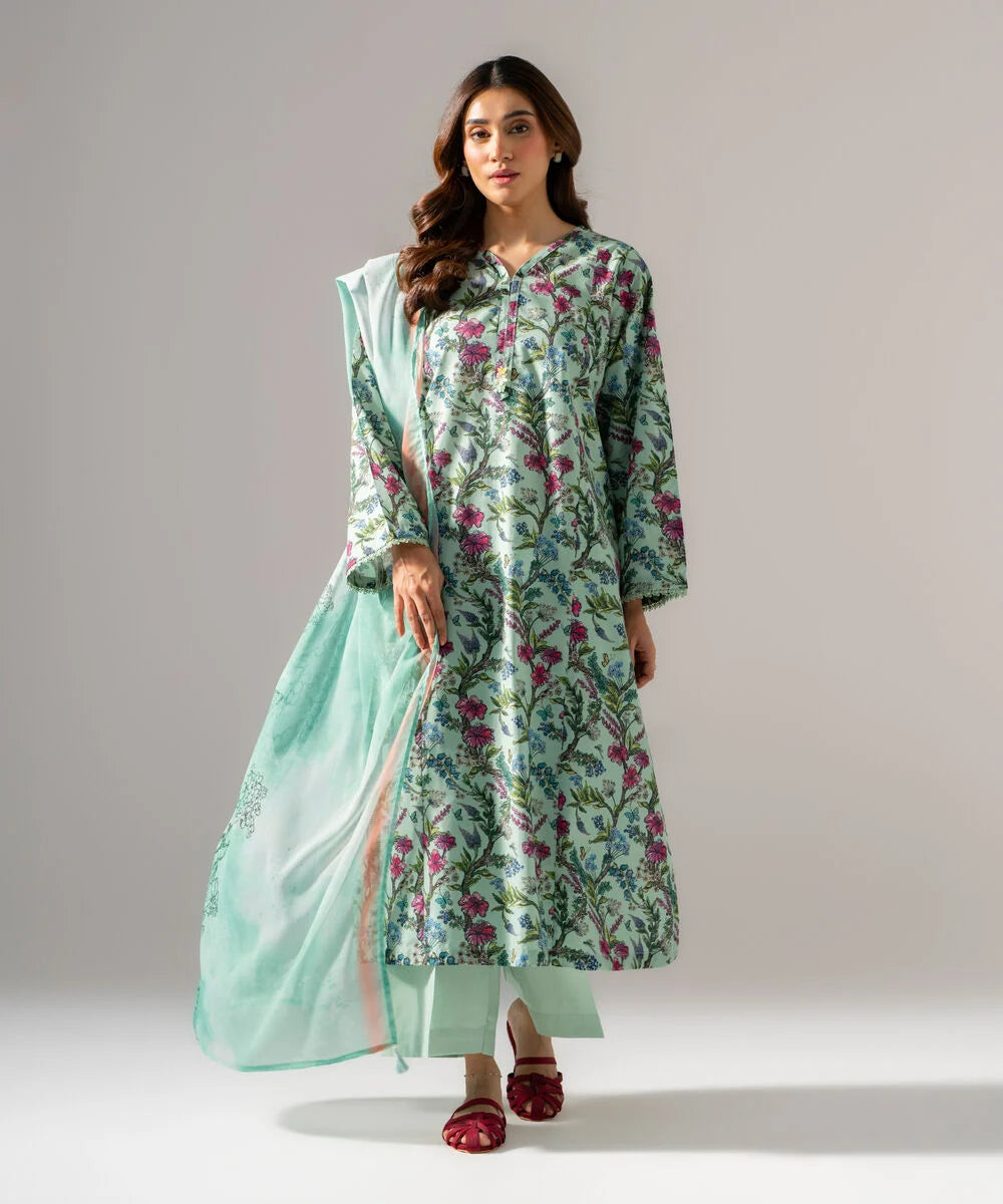 Printed Chiffon Dupatta