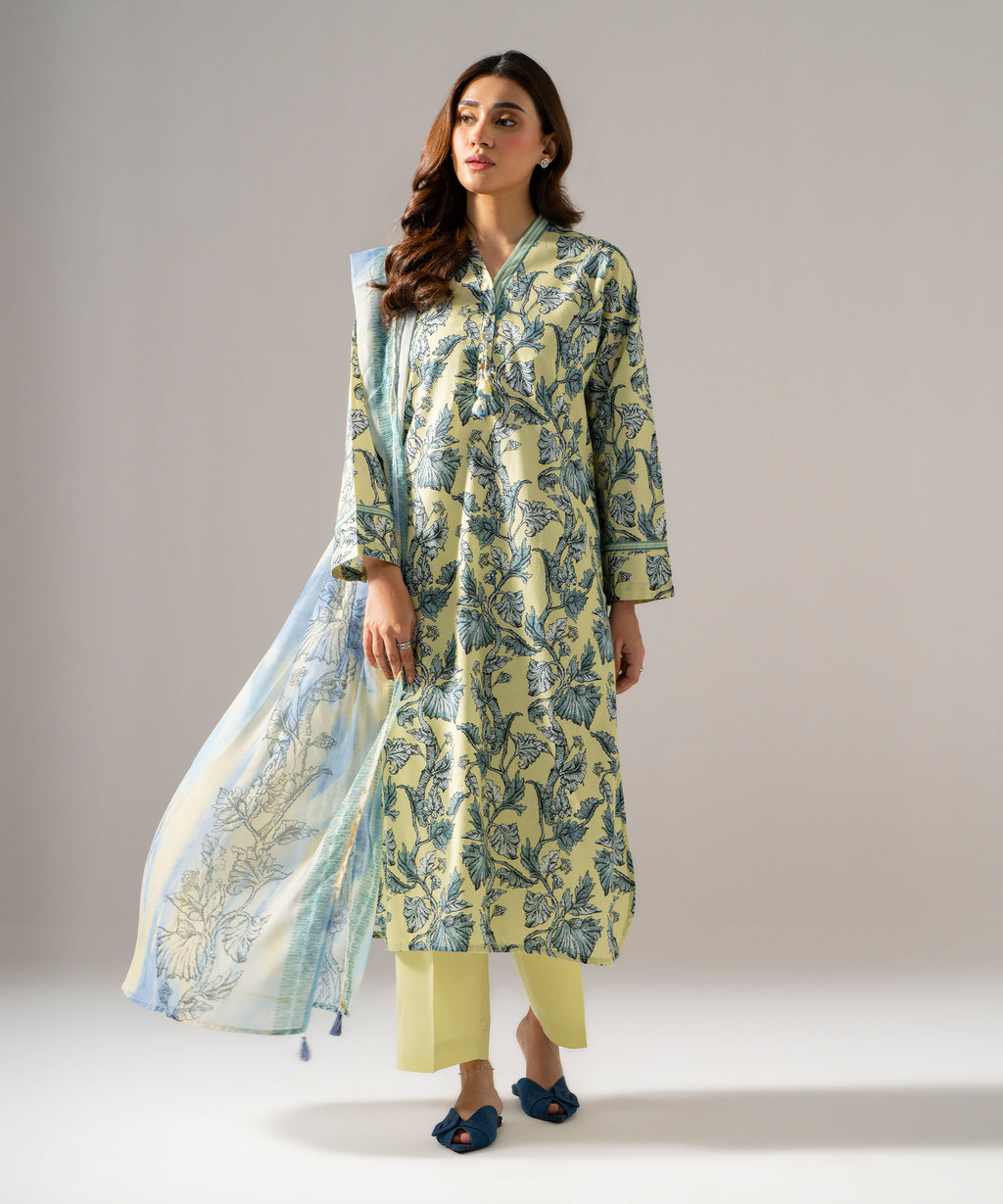 Printed Chiffon Dupatta