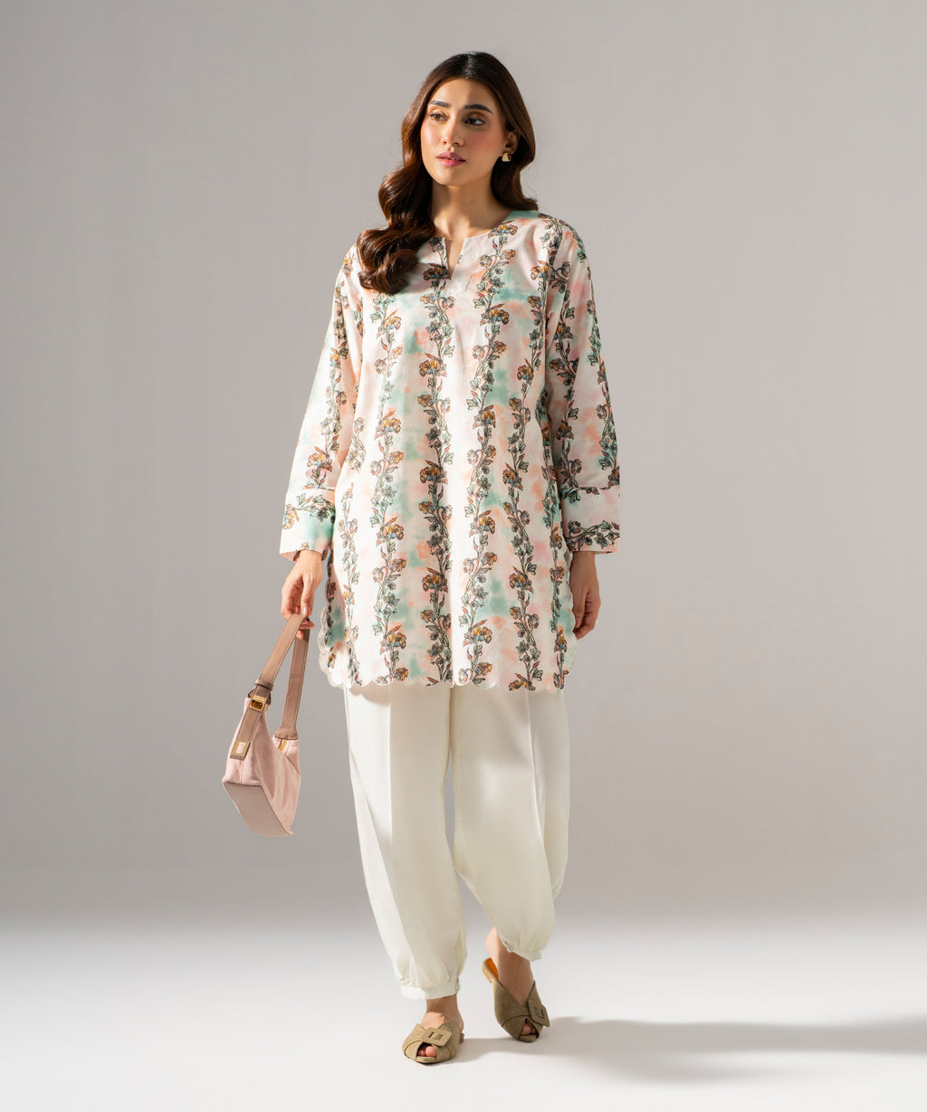 Printed Cambric Shirt