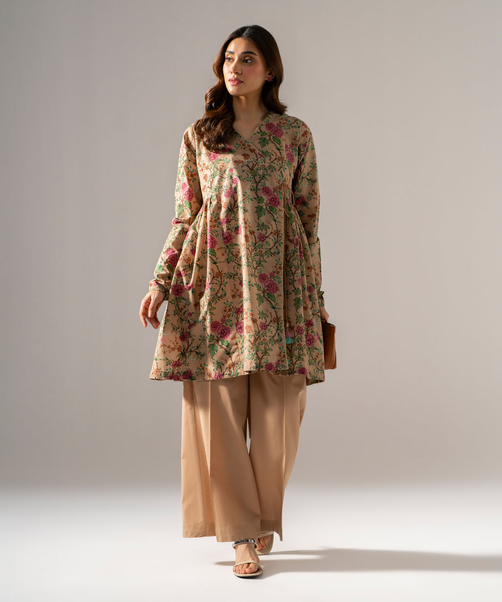 Printed Cambric Angrakha
