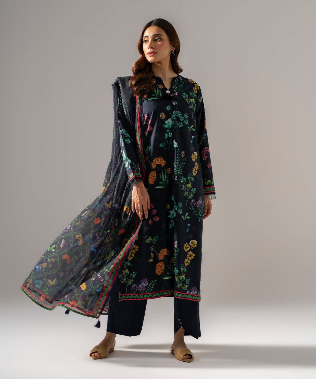 Printed Chiffon Dupatta