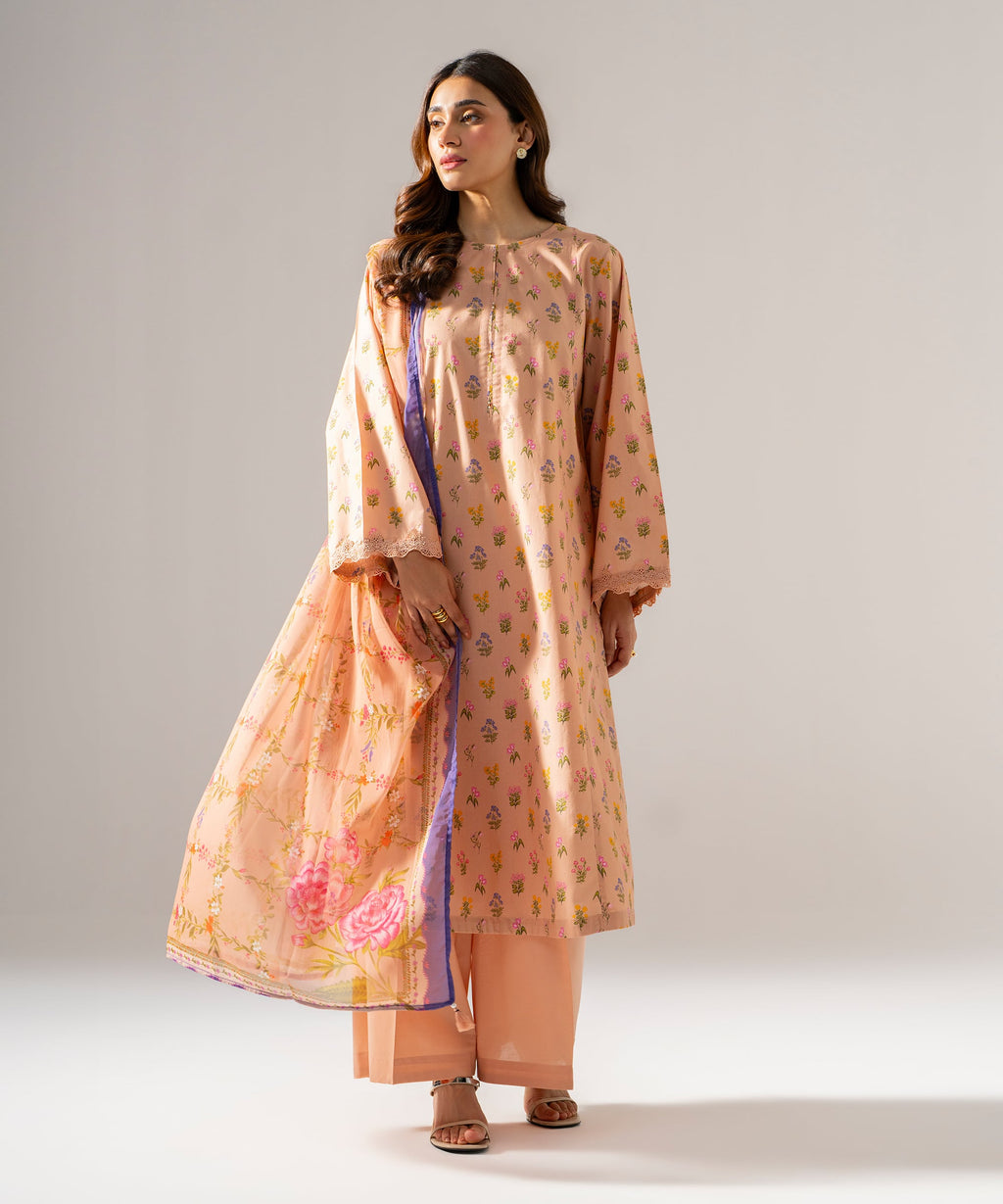 Printed Chiffon Dupatta