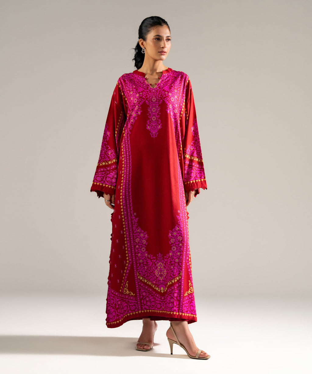 2 Piece - Printed Cotton Viscose Suit