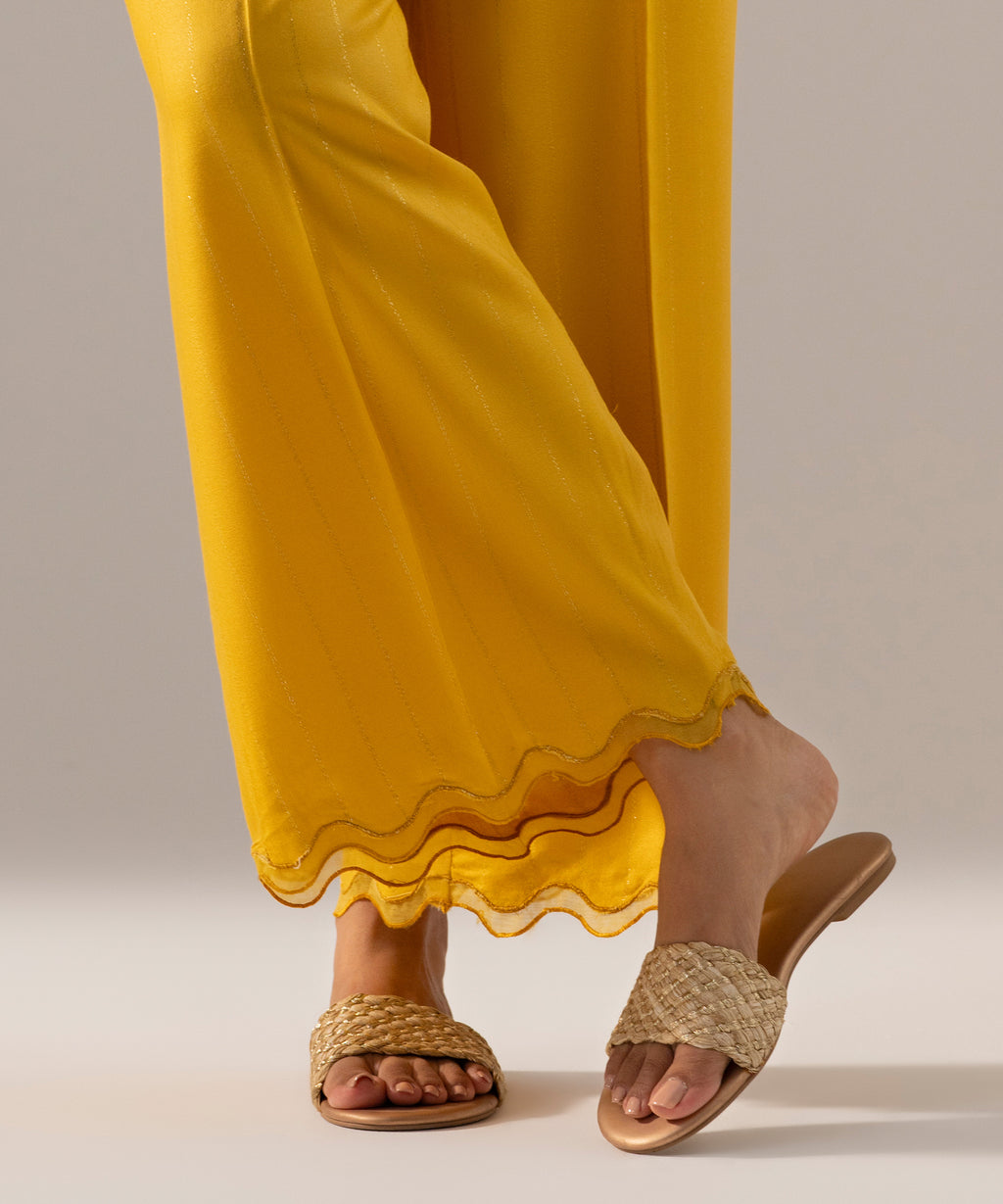 Solid Crepe Culottes
