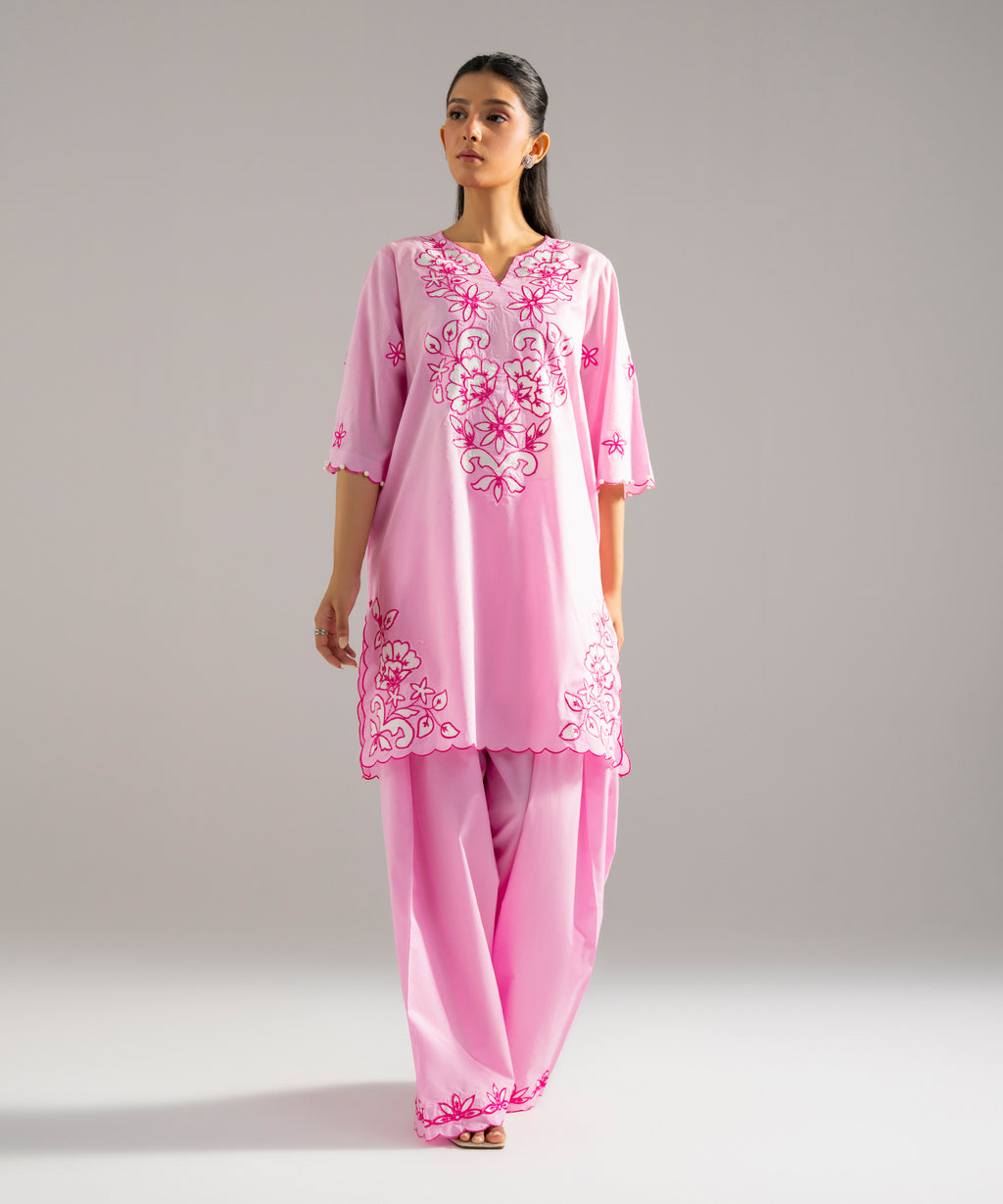2 Piece - Embroidered Lawn Suit