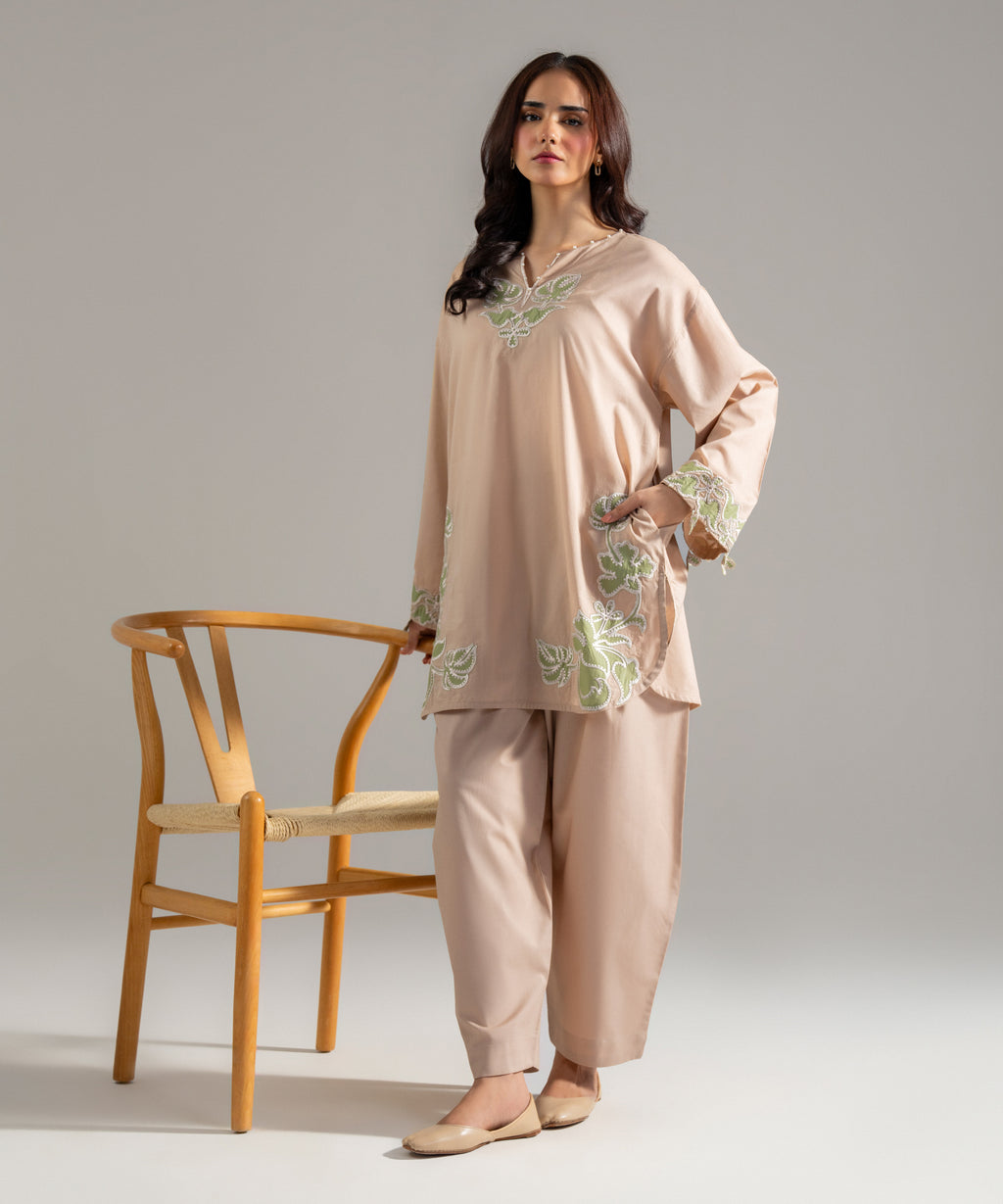 2 Piece - Embroidered Lawn Suit