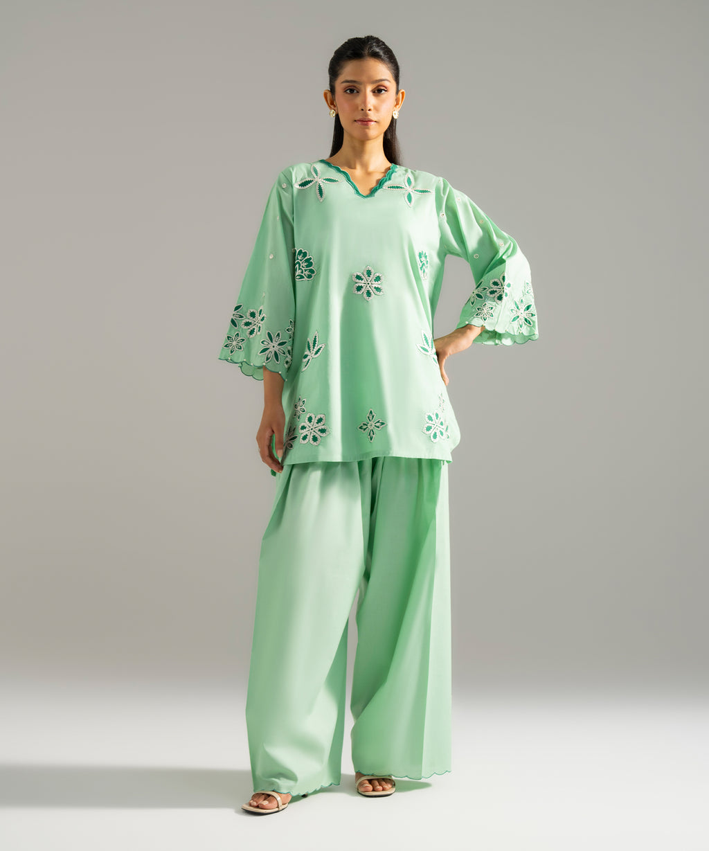 2 Piece - Embroidered Lawn Suit