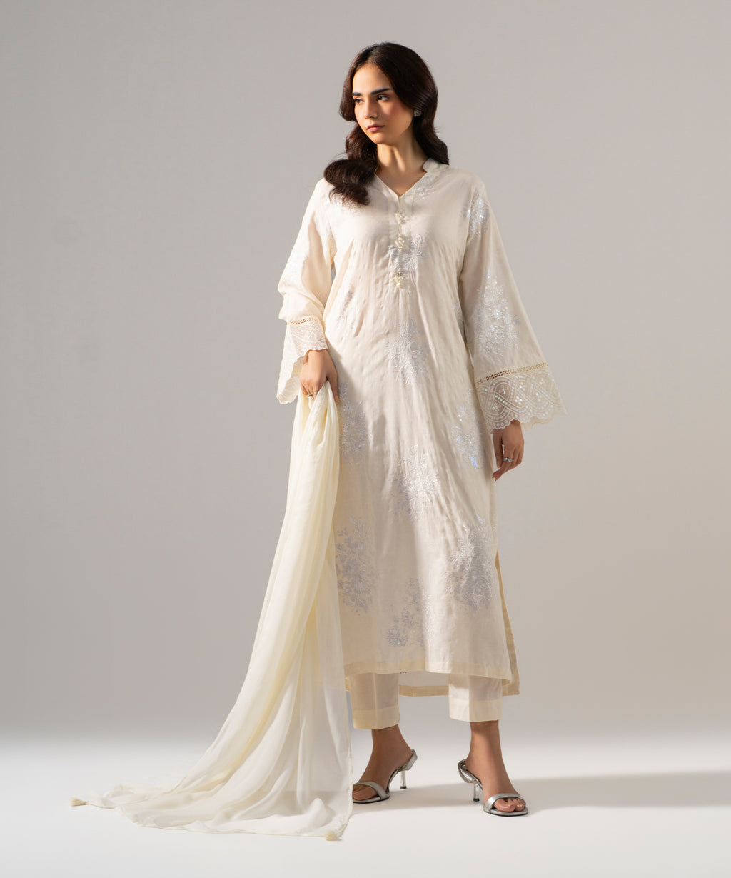 Solid Chiffon Dupatta