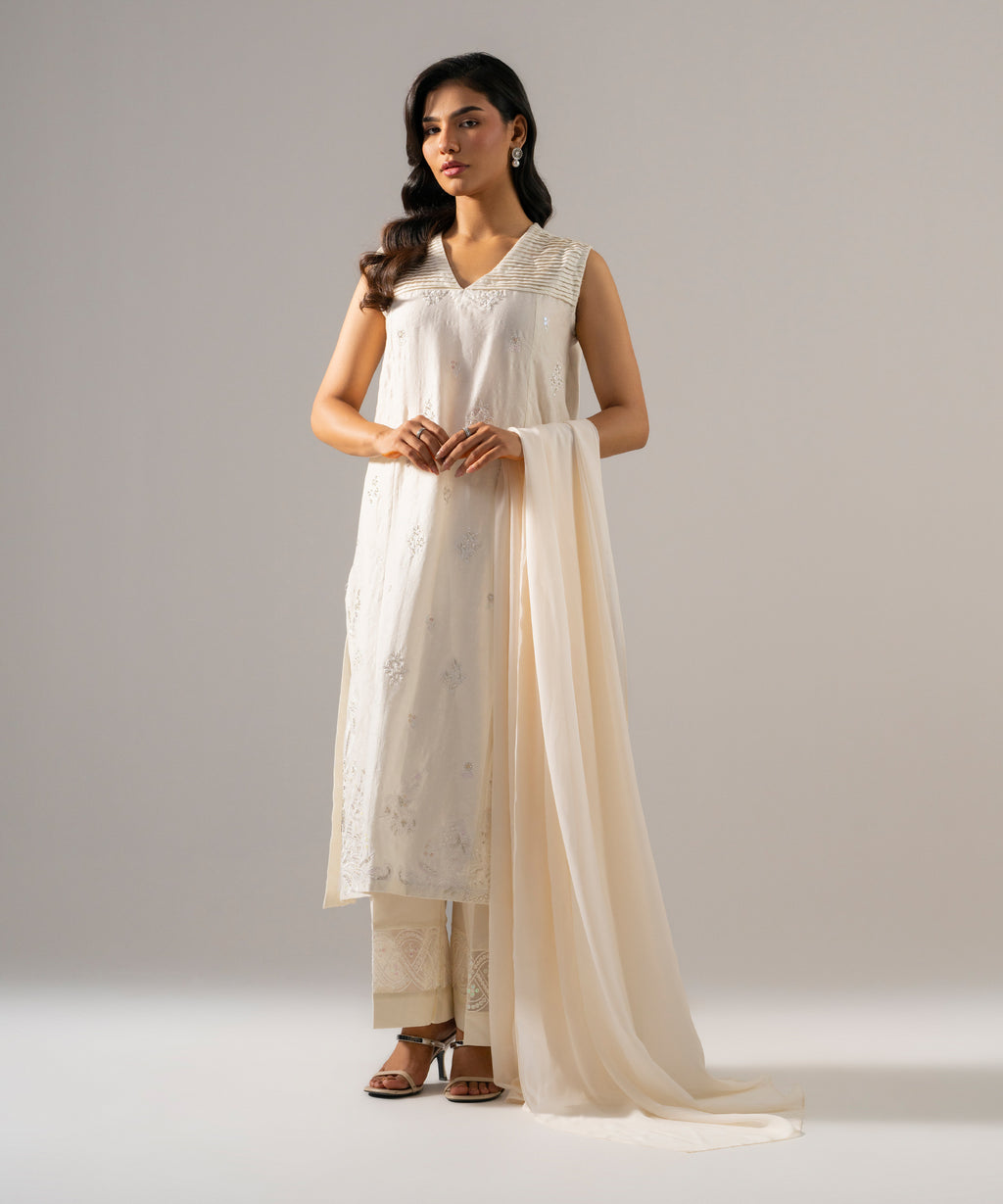 Solid Chiffon Dupatta