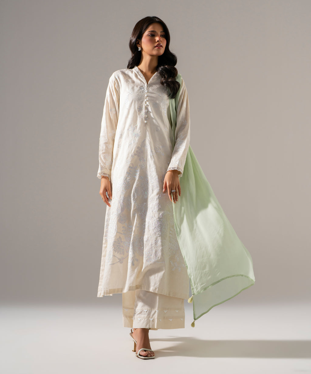 Solid Chiffon Dupatta