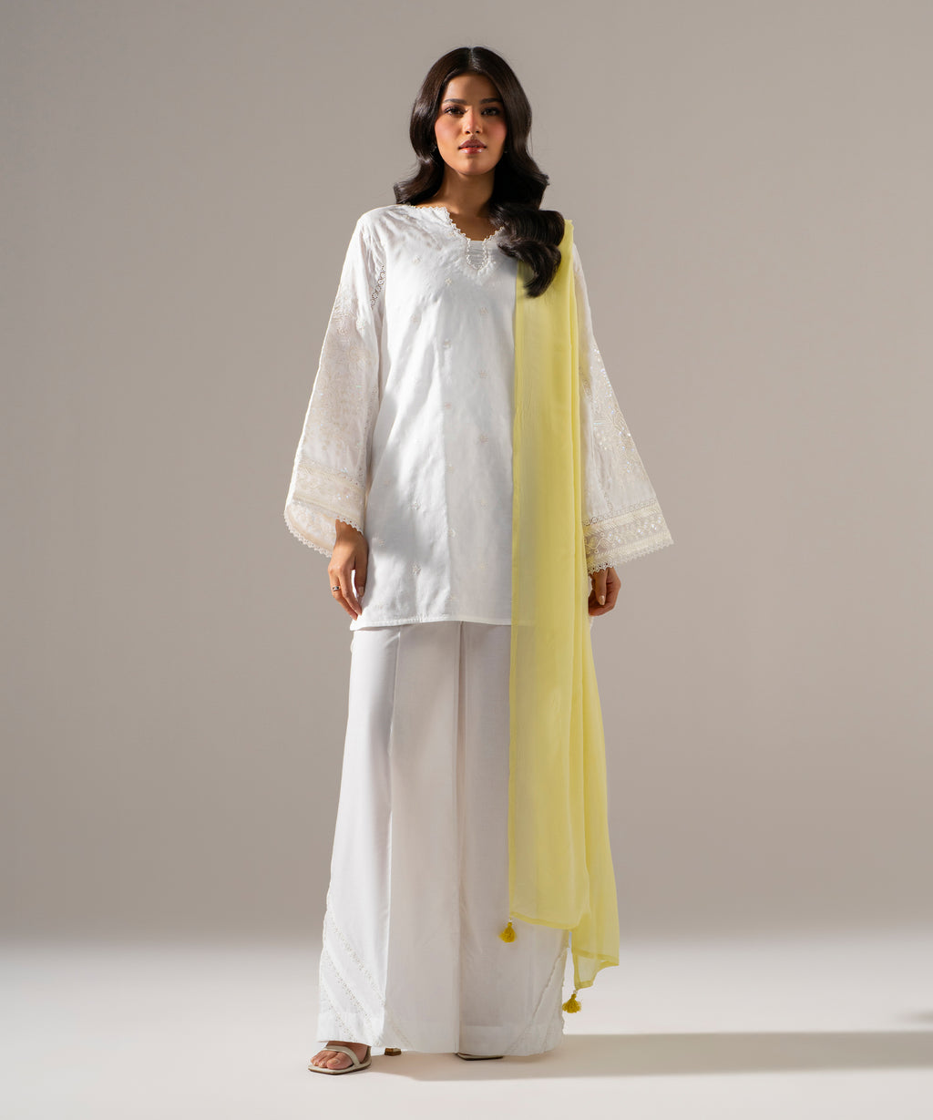Solid Chiffon Dupatta