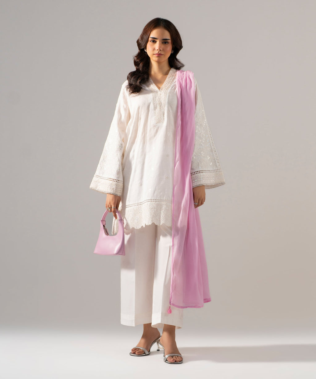 Solid Chiffon Dupatta