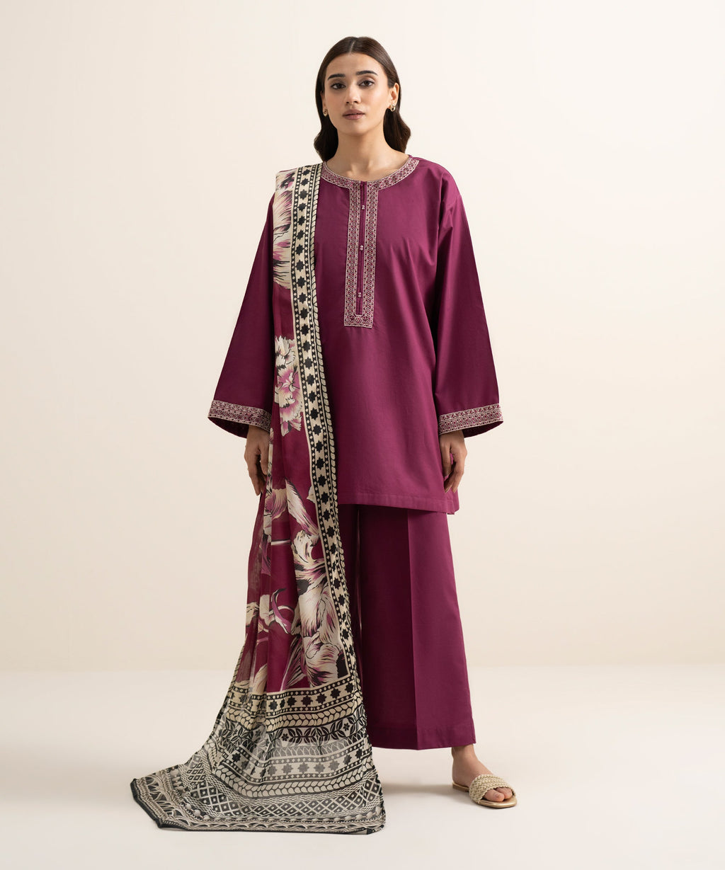 Printed Lawn Dupatta
