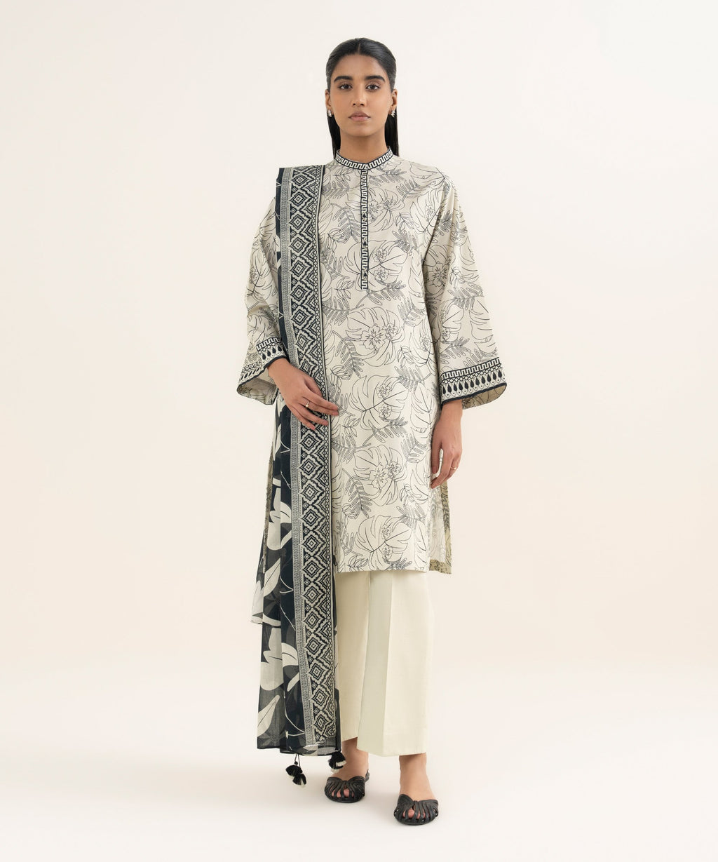 2 Piece - Printed Lawn Suit