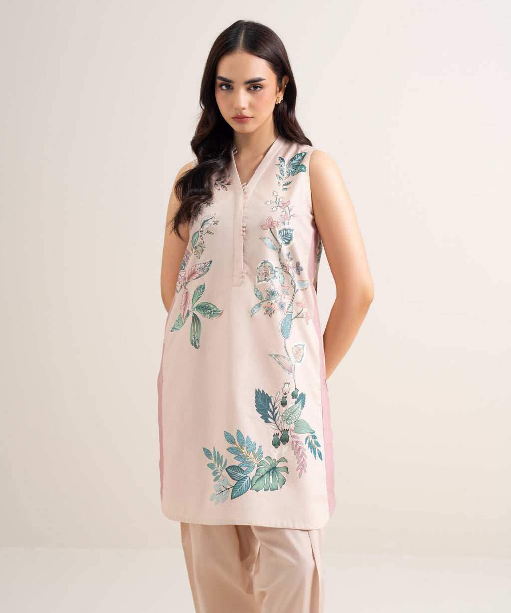 WOMEN 2PCS  UNSTITCHED NEMB SUKOON