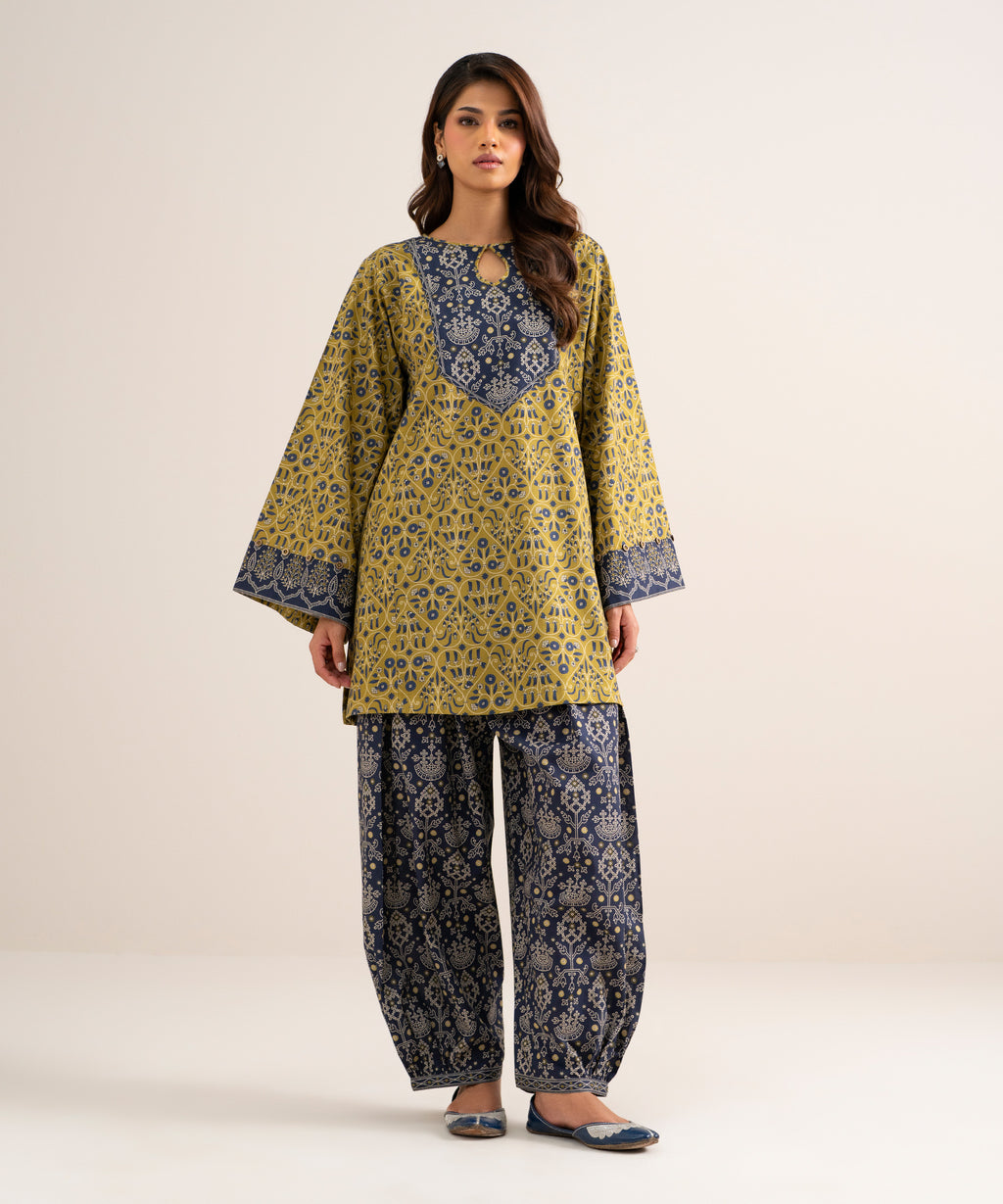 WOMEN 2PCS UNSTITCHED NEMB SUKOON
