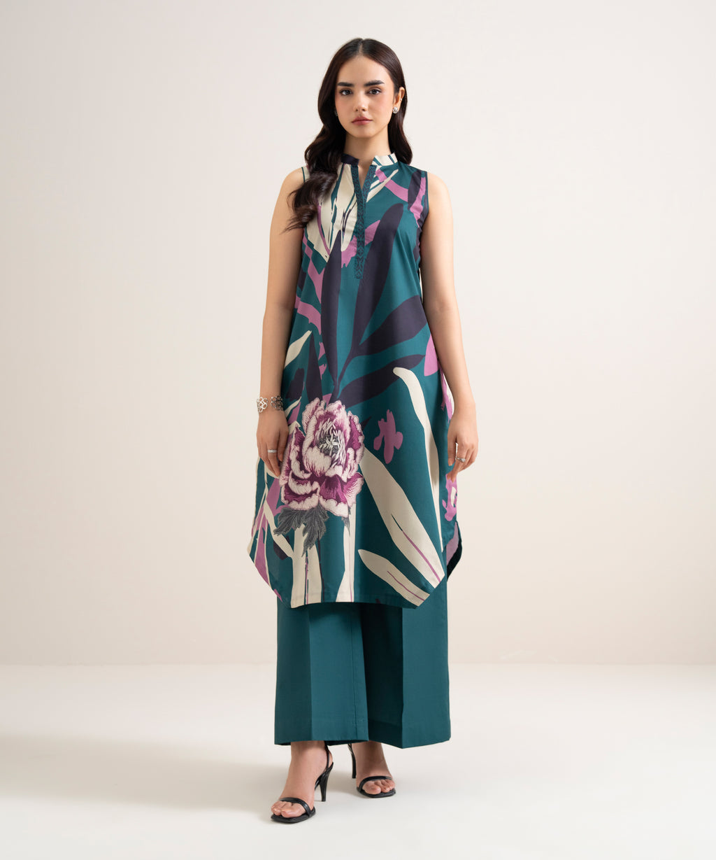 WOMEN 2PCS UNSTITCHED NEMB SUKOON
