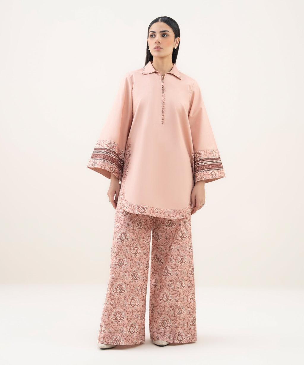 2 Piece - Dyed Cotton Suit