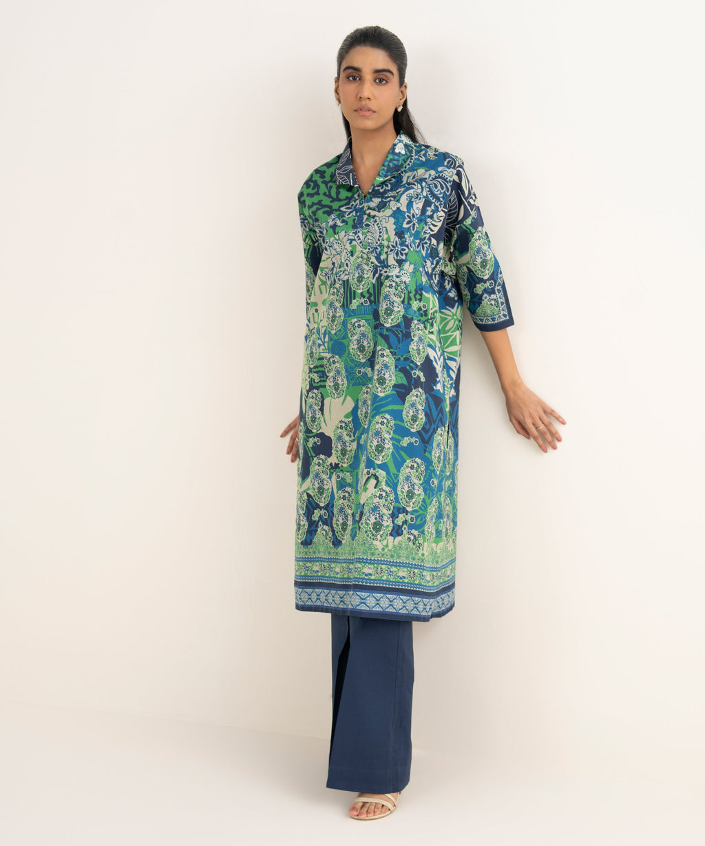2 Piece - Printed Lawn Suit
