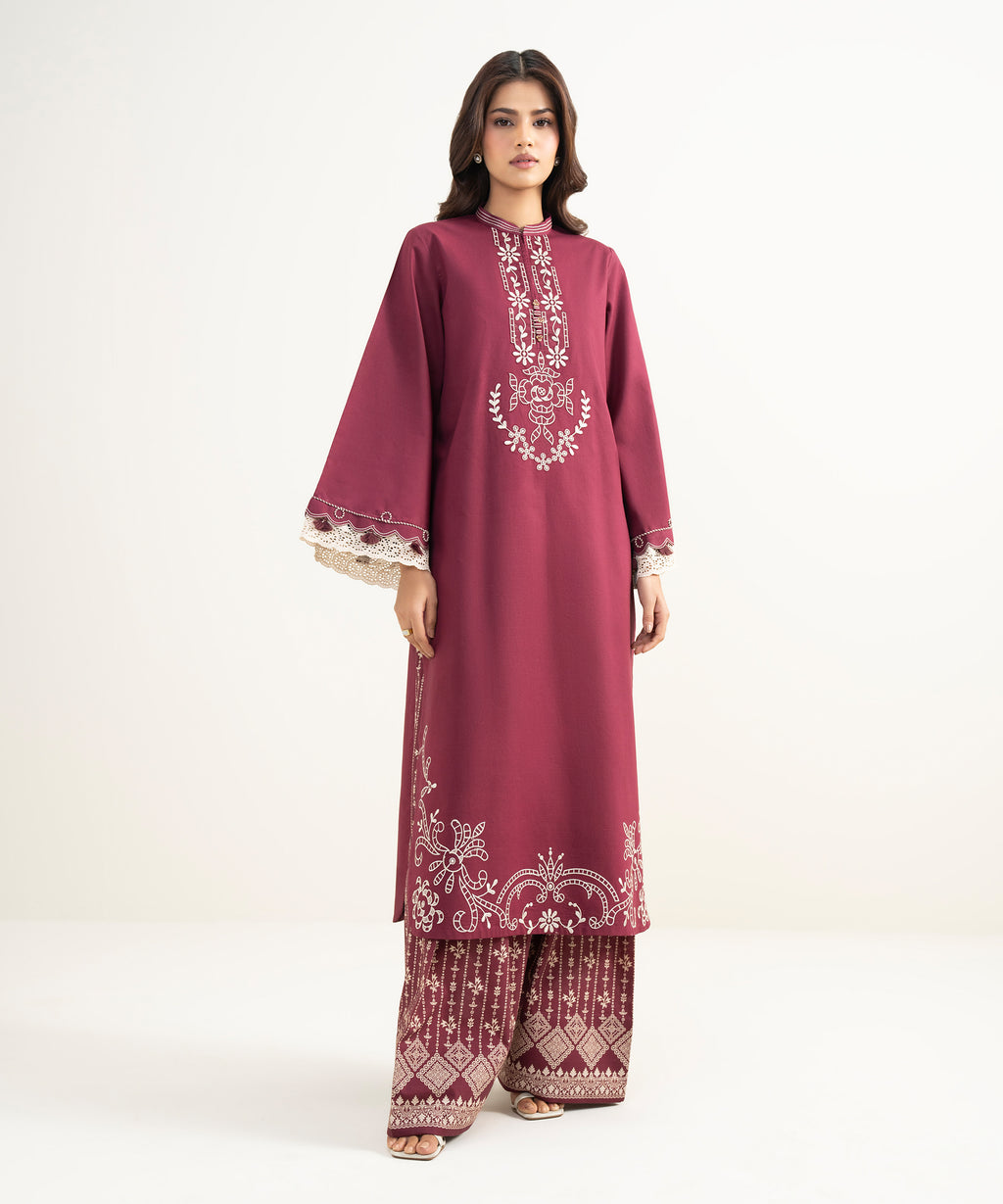 2 Piece - Embroidered Lawn Suit