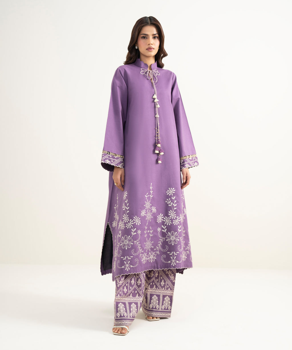 2 Piece - Embroidered Lawn Suit