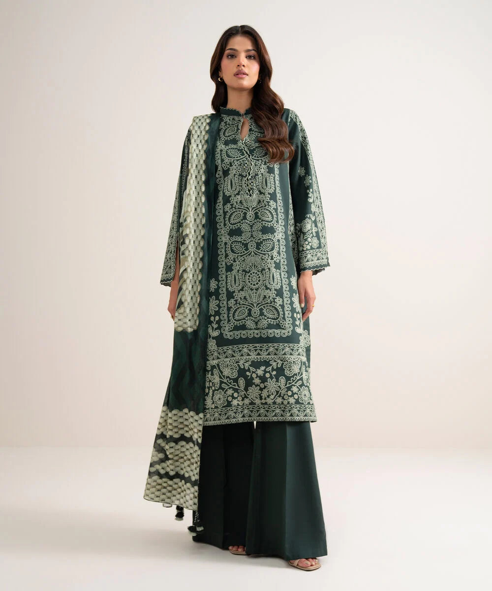 3 Piece - Printed Lawn Suit