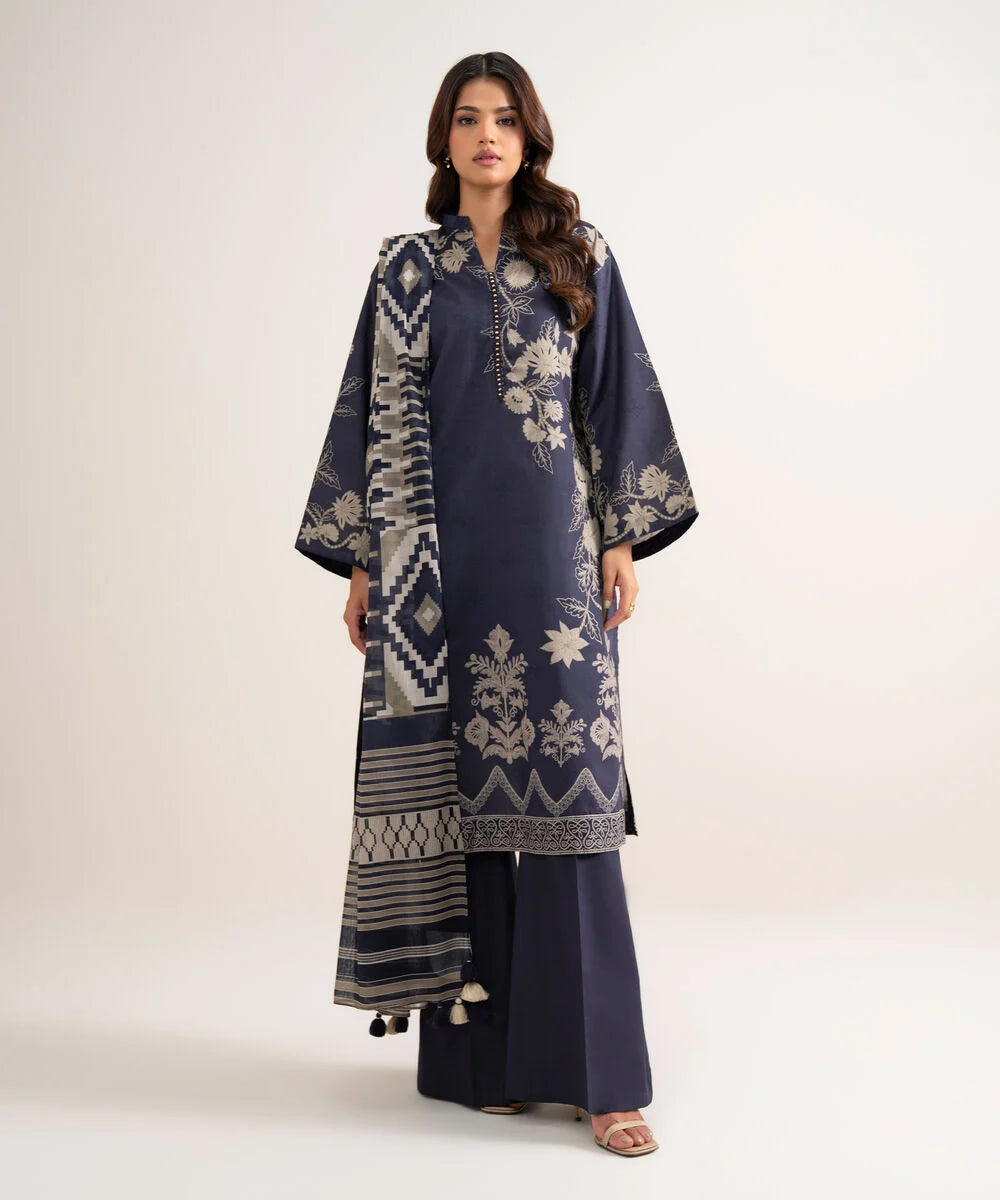 3 Piece - Printed Lawn Suit